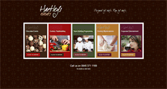 Desktop Screenshot of hartleysevents.co.uk